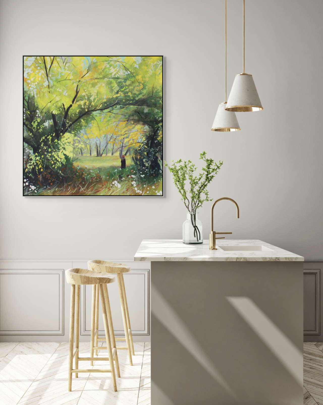Portal to Fae by Canadian artist Michaela Hoppe at Effusion Art Gallery in Invermere, BC.